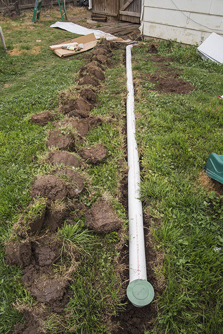 French Drains in Amarillo | Goodnight Gutters